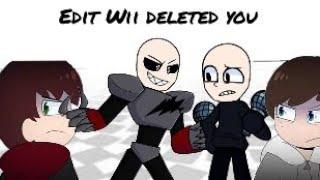 Wii deleted you {Edit} ||By Фанатка Friday Night Funkin|| #shorts