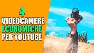 MIGLIORI VIDEOCAMERE ECONOMICHE PER INIZIARE SU YOUTUBE *a meno di 250 euro*