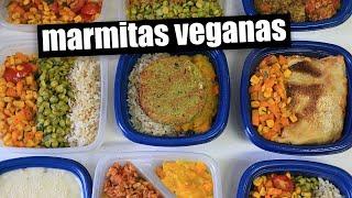 MARMITAS VEGANAS PARA CONGELAR | PLANEJAMENTO PARA 2 SEMANAS | TNM Vegg