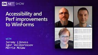 Accessibility and Perf improvements to WinForms