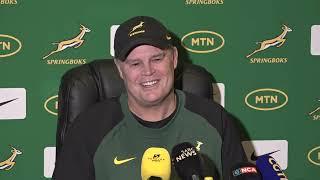 Rassie Erasmus gives Springboks update ahead of Wales & Ireland Test Matches | Press Conference