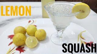 Homemade Lemon Squash recipe | Lemon Syrup recipe | Easy to make Lemon Juice #lemonjuice #lemonade