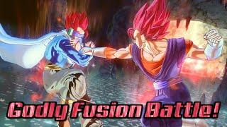 Super Saiyan God Vegito Appears?!? A Godly Fusion Battle Ignites!