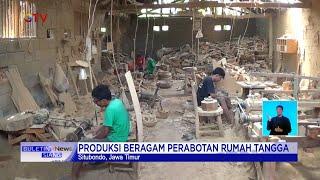 Kerajinan Limbah Kayu, Produksi Perabotan Rumah Tangga #BuletiniNewsSiang 07/06