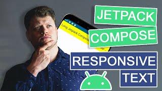 Automatic Resizing ResponsiveText | Android Jetpack Compose Tutorial