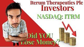 ITRM News (#ITRM) ITRM Stock INVESTOR ALERT Iterum Therapeutics Plc Class Action Lawsuit Filed $ITRM