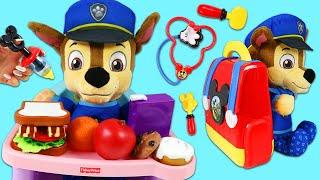 Paw Patrol Baby Chase Get a Doctor Checkup for School!