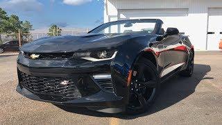 2018 Chevrolet Camaro SS Convertible (ALL BLACK) - Review