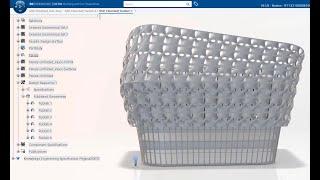 Design Complexity from Simple Beginnings: Generative Parametric Modeling in CATIA on the Cloud