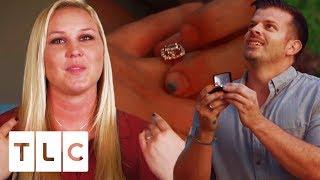 Boyfriend Betrays Disgruntled Father To Propose To 6'7" Girlfriend | My Giant Life