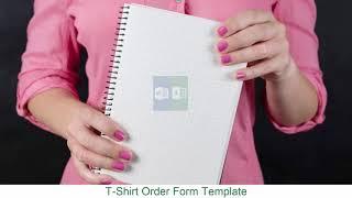 How To Download T-Shirt Order Form Template in Excel & Word Formats