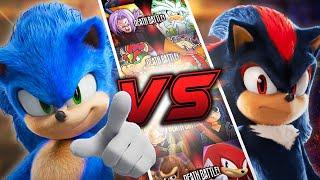 Sonic VS... EVERYONE? Too many Sonic fights! | DEATH BATTLE Animations