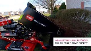 Why The Toro GrandStand MULTI FORCE is #1 In Any Season