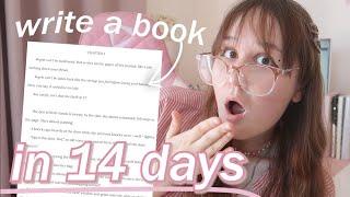 HOW I WROTE A BOOK IN 14 DAYS // *my secret writing technique*  5 TIPS
