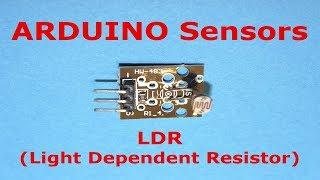 Arduino Sensors: LDR sensor module