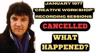 Elvis Creative Workshop Sessions- What Happened?