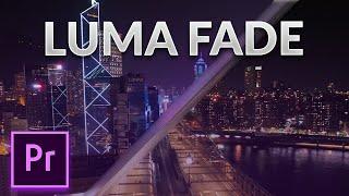 Easy Luma Fade Effect Premiere Pro | 2 Minute Tutorial