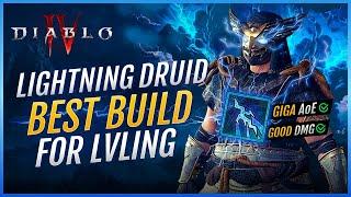 Lightning STORM Druid - BEST BUILD for Leveling 1-100 from #7 Druid | Season 3 Diablo 4 Guide