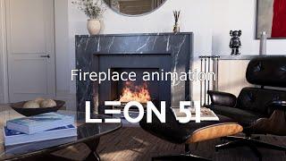 Leon 51 - Animation Teaser - 3D Fireplace