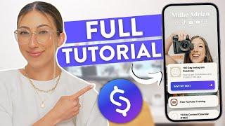 STAN STORE TUTORIAL | How to set up your link in bio on Instagram & TikTok to make money