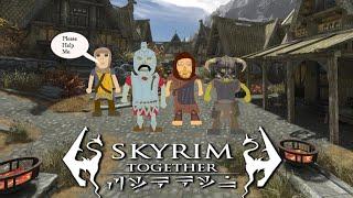 Skyrim but there are 3 other dragonborn (Skyrim together reborn)