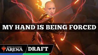 MY HAND IS BEING FORCED | Pioneer Masters Draft | MTG Arena