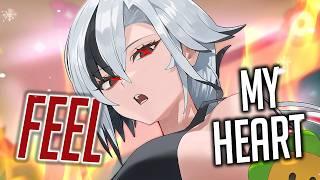 Nightcore - Can You Feel My Heart (Female Version) (Lyrics)