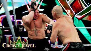 Brock Lesnar and Cain Velasquez trade blows: WWE Crown Jewel 2019 (WWE Network Exclusive)
