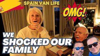 WE SHOCKED OUR FAMILY |  Van Life Spain