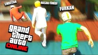 %99.994 EĞLENCELİ PARKUR !  - GTA 5 Online (FurkanYamanHD,Sesegel,Umidi)