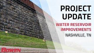 Project Update: Metro Water Services 8th Avenue Reservoir Improvements in Nashville, TN