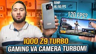 iQOO Z9 Turbo, PubG, Kamera va Haqqoniy Test