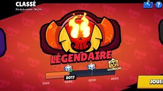 Brawl Stars : I REACHED LEGENDARY 2 IN RANKED