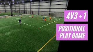 4v3+1 Positional Play Game