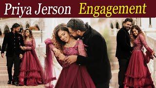 சூப்பர் சிங்கர் பிரபலத்துக்கு Engagement முடிஞ்சிடுச்சு | Priya jerson engagement  #viralvideo