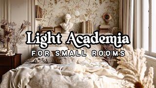 Light Academia Decor in a Small Bedroom: Tips, Inspiration, & Pretty Things