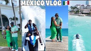 TRAVEL VLOG: COUPLES TRIP TO CANCUN MEXICO ️| COCO BONGO, JET SKI AND MORE....