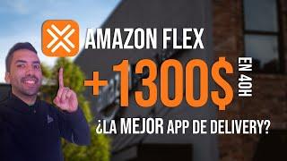 ¿Cuánto DINERO se gana con la APP de AMAZON FLEX? ¿La que mejor paga? 1300$ en 5 días