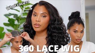 The Most Realistic Wig Ever | 360 Lace Wig Install | High Bun Tutorial  #luvmehair #hair