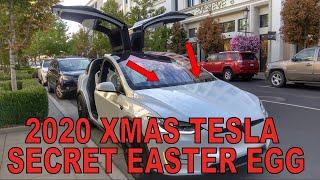 2020 Tesla CRAZY Christmas Easter Egg!!