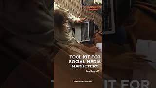 Complete Tool kit for Social Media Marketers