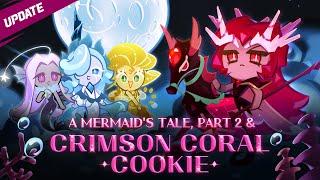  The eclipse has begun... A  Mermaid's Tale, Pt.2 ‍️ & Crimson Coral Cookie🪸