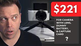 Can't justify $1000+ for a mirrorless camera setup with clean HDMI for streaming?