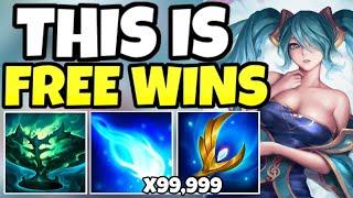 Sona Support is FREE WINS in Season 13 now ... (ABUSE THIS TO CLIMB!)