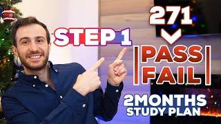 USMLE STEP 1 Study Plan | USMLE STEP 1 PASS/FAIL