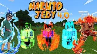 Como Baixar Naruto Jedy V4.0 (Minecraft Win10 e Android)!