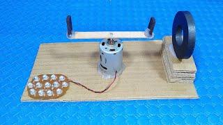 How To Make Free Energy Generator With Magnet And DC Motor | Simple Tips