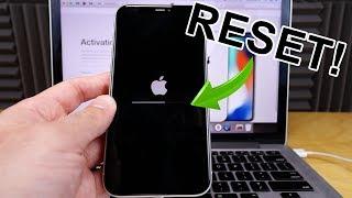 iPhone X,Xs,11 -  How to Hard Reset, Factory Reset (Forgot Password)