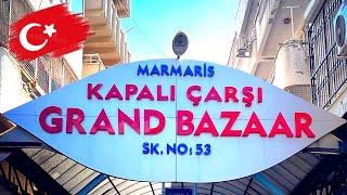 Marmaris Bazaar £2.50 Turkish shave and Hidden restaurants 