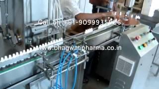 Eye Drop Filling machine with Plugging & Capping Machine, 3 in 1 Eye Drop Filling Line